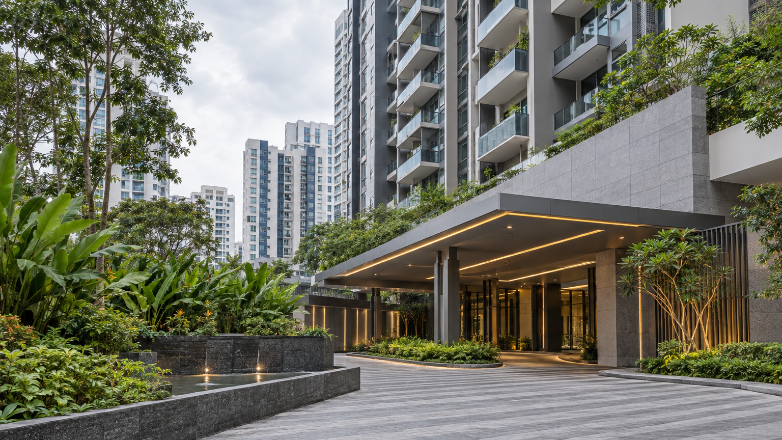 Illustrative Singapore condo scene for Older Condo Launches Powered September’s 93.5% Sales Rebound
